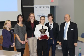 Chippewa students earn Nipissing Business Challenge title