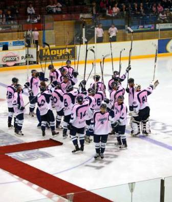 Pink is in for Lakers hockey this Friday night
