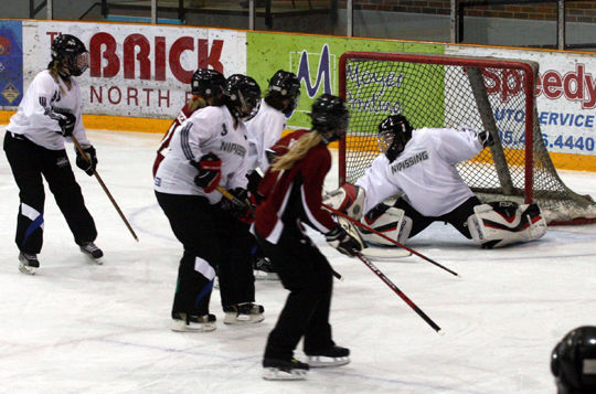 Nipissing and Canadore team up for ringette