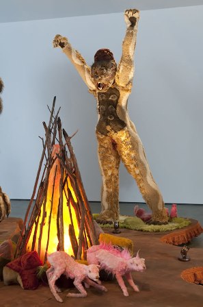 Feminist art discussion at Nipissing