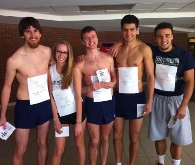 Nearly Naked at Homecoming
