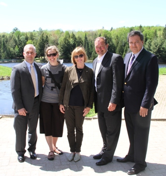Campus trails connecting to Trans Canada Trail
