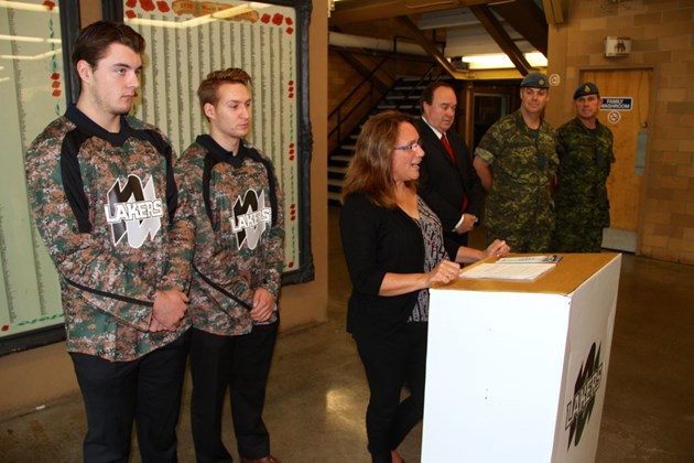 Lakers Hockey Military Appreciation Night