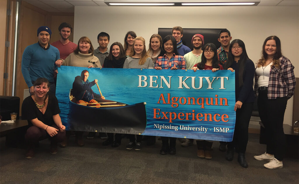 NU International Student Mentorship Program annual Ben Kuyt Algonquin Experience