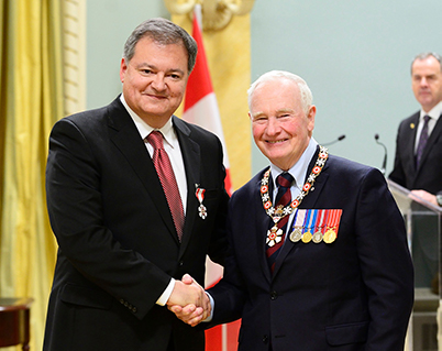 President DeGagné receives Order of Canada