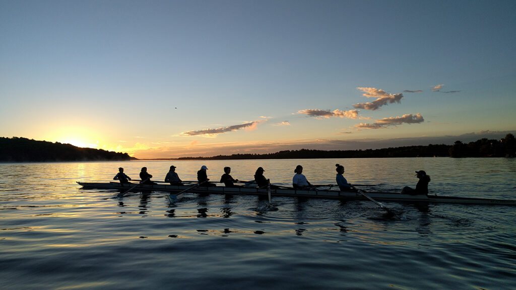 Varsity rowing hits the water at NU
