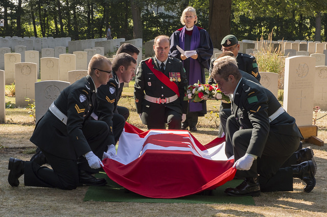 History student helps lay WWII veteran, military brother, to rest