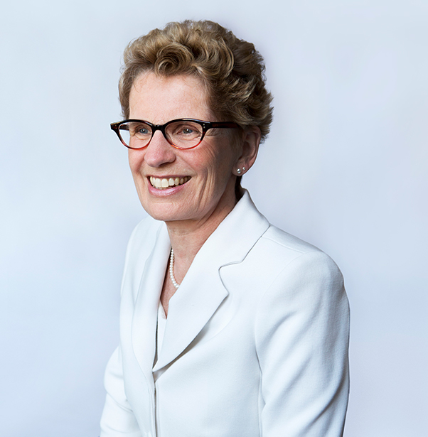 Premier Wynne meeting with students