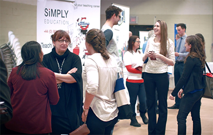 Education Career Fair attracting lots of attention