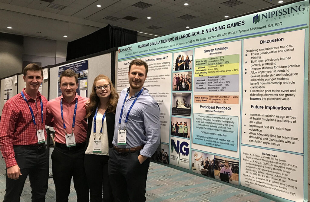 Nursing grads present research at international meeting