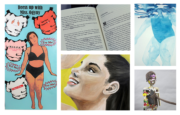 Graduating class art on exhibit downtown