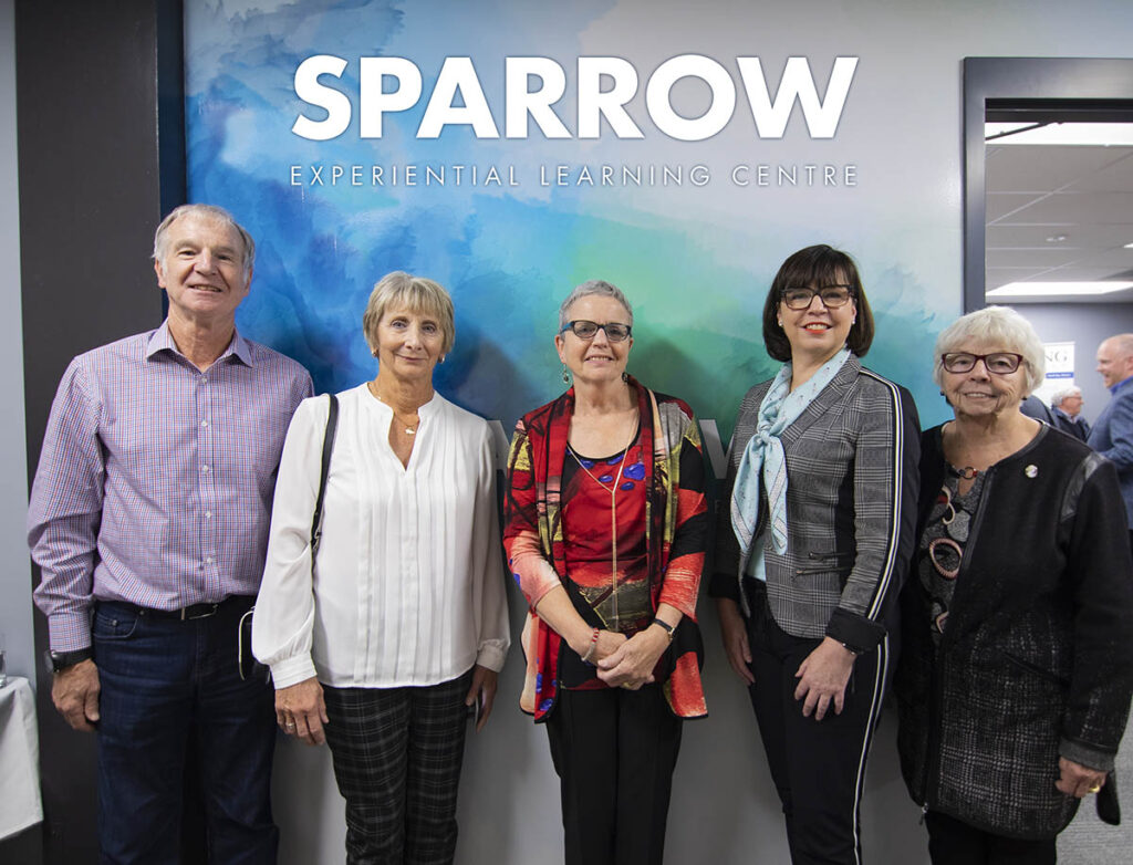 The Sparrow Experiential Learning Centre is Open for Business