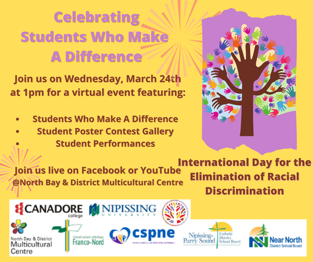 Nipissing celebrates International Day for the Elimination of Racial Discrimination