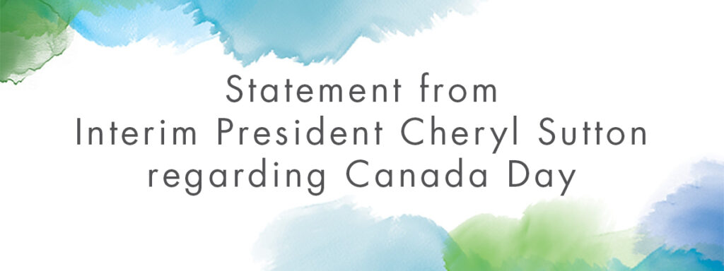 Long weekend offers time to reflect, learn, and commit to reconciliation