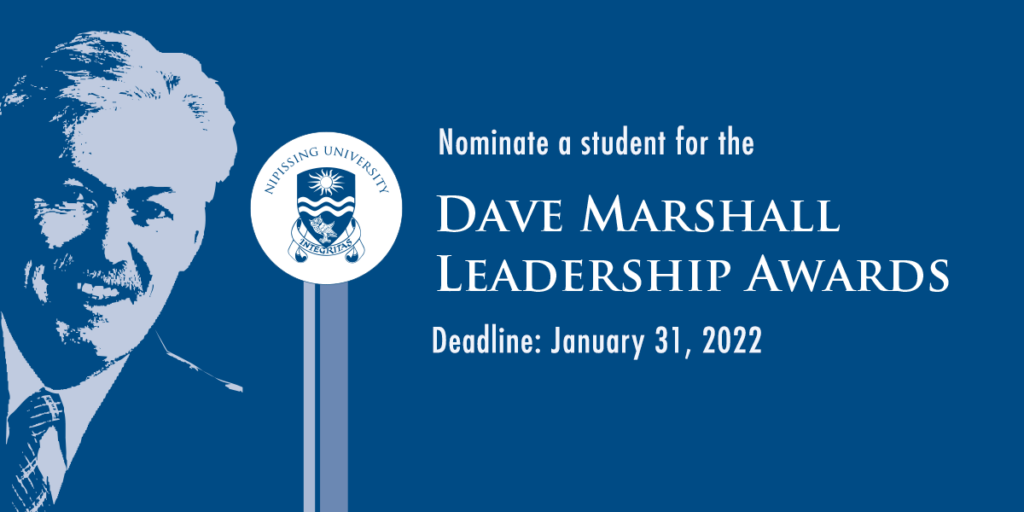 Nominations open for Dave Marshall Leadership Awards