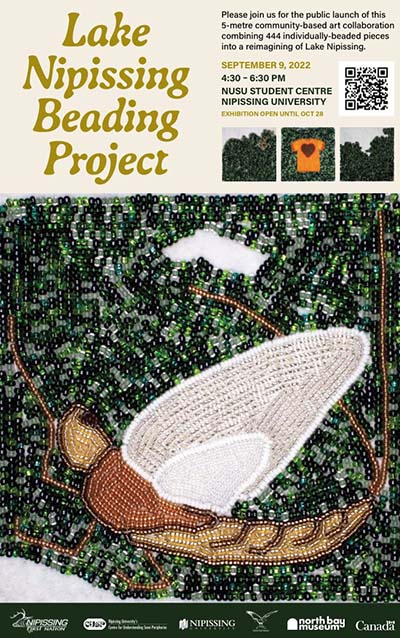 Lake Nipissing Beading Project Opens to Public this Friday