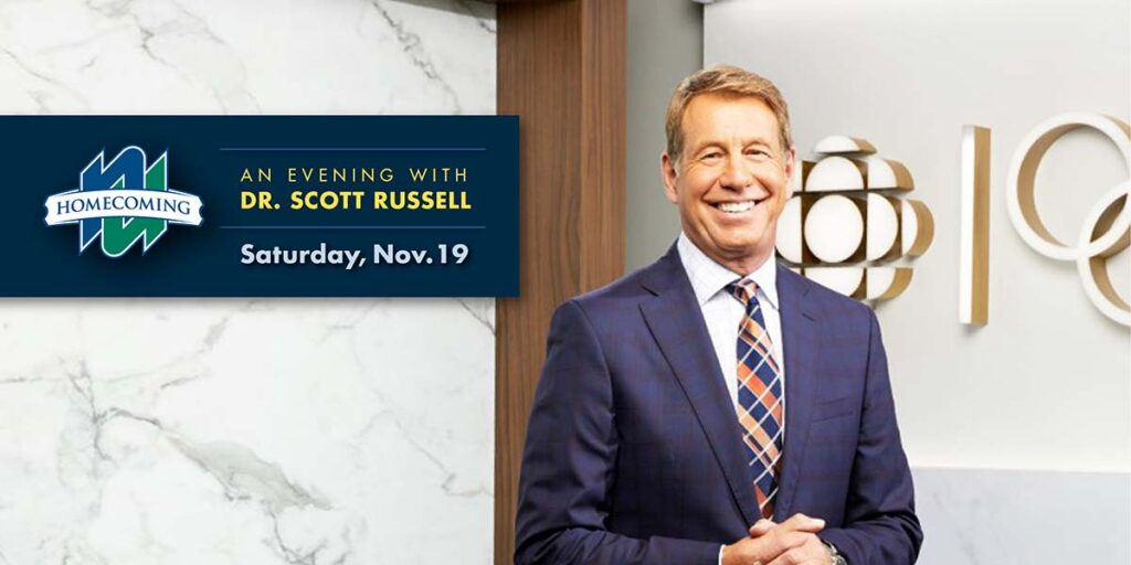 CBC Sports’ Scott Russell to highlight Nipissing University’s Homecoming celebrations