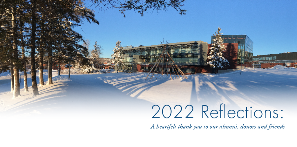 A heartfelt thank you from Nipissing University to our alumni, donors and friends