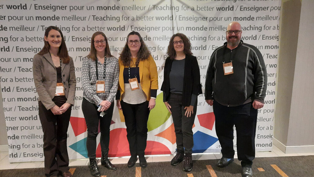Research on teachers’ mental health presented on national stage